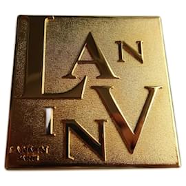 Lanvin-Miroir de sac Lanvin-Bijouterie dorée