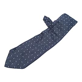Fendi-Fendi Tie-Navy blue