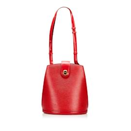 Louis Vuitton-Louis Vuitton Cluny Shoulder Bag-Red