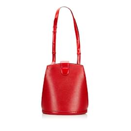 Louis Vuitton-Louis Vuitton Cluny Shoulder Bag-Red
