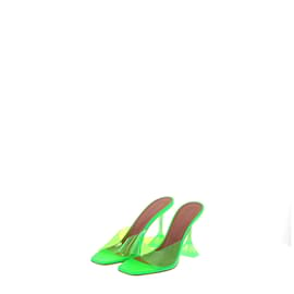 Amina Muaddi-AMINA MUADDI  Sandals T.eu 38.5 plastic-Green