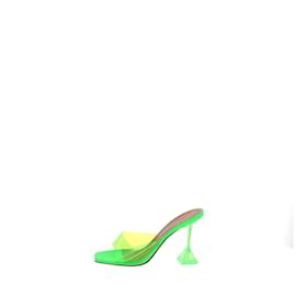 Amina Muaddi-AMINA MUADDI  Sandals T.eu 38.5 plastic-Green