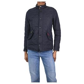 Barbour Navy blue quilted jacket - size XXS Blue