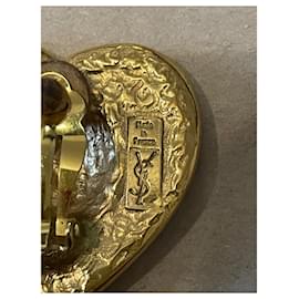 Yves Saint Laurent-Orecchini-Gold hardware