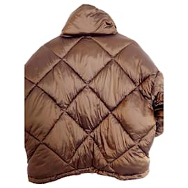 Autre Marque-OOF WEAR Oversized quilted down jacket-Brown