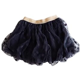 Petit Bateau-Skirts-Black,Golden