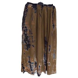 Jupe longue MKT Studio Noir Kaki