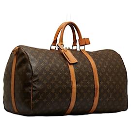 Louis Vuitton-Louis Vuitton Keepall 55-Brown