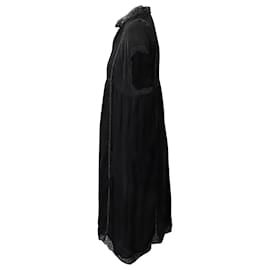 Zadig & Voltaire-Zadig & Voltaire Rastana-Kleid aus schwarzem Lyocell-Schwarz