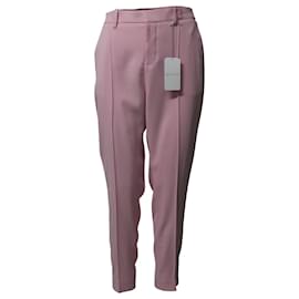 Zadig & Voltaire-Zadig & Voltaire Panda Crepe Pants in Pink Acetate-Pink