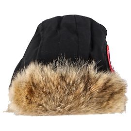 Canada Goose Aviator Hat in Black Nylon Black