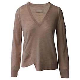 Zadig & Voltaire-Zadig & Voltaire Rilby Sweater in Pink Cotton-Pink