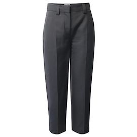Acne Studios Slim-Fit-Hose aus schwarzem Polyester Schwarz