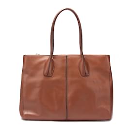 Tod's-D Styling Shopper Tote-Brown