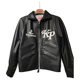 Autre Marque-KENZO by Verdy unisex motorcycle jacket.-Black