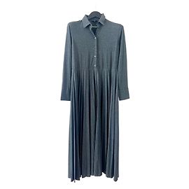 Massimo Dutti Robes Gris anthracite