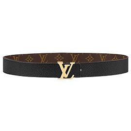 Louis Vuitton LV Initials 30mm reversible belt Black