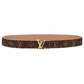 Louis Vuitton-LV Initials 30mm reversible belt-Brown