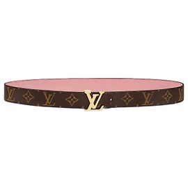 Louis Vuitton LV-Initialen 30mm Wendegürtel Pink