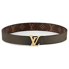 Louis Vuitton-LV Initials 30mm reversible belt-Khaki