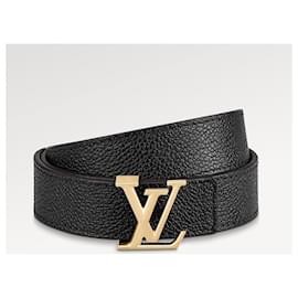 Louis Vuitton-LV Iconic 25cinto reversível mm-Preto