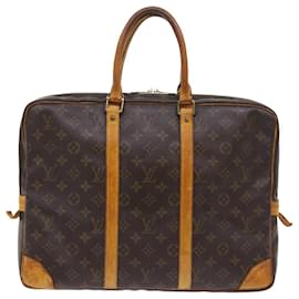 Louis Vuitton-LOUIS VUITTON Monogram Porte Documents Borsa da viaggio per viaggi M52005 LV Aut 55369-Monogramma