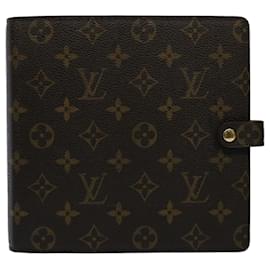 Louis Vuitton-Copertina dell'agenda con monogramma LOUIS VUITTON per album di ritagli R20955 LV Aut 55046alla-Monogramma