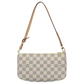 Louis Vuitton-LOUIS VUITTON Damier Azur Pochette Accessoires Estuche N51986 LV Auth 55108EN-Otro