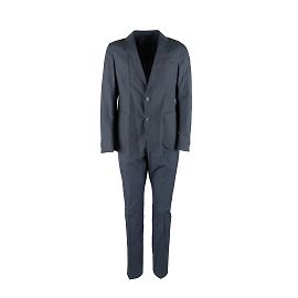 Autre Marque Abito in cotone blu Z Zegna Grigio