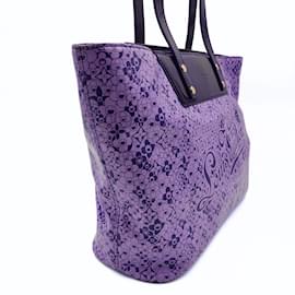 Louis Vuitton-Louis Vuitton Louis Vuitton Limited Edition bag x Takashi Murakami Cosmic Purple-Purple