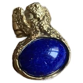 Bague Yves Saint Laurent Artsy Or Acier Bijouterie dorée