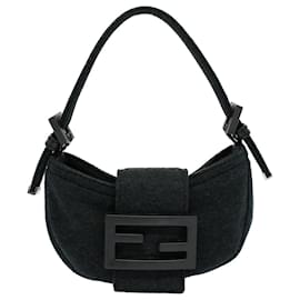 Fendi-Fendi Croissant petit-Grigio