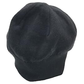 Autre Marque-***DIOR HOMME (DIOR HOMME)  BEE embroidery knit cap-Black