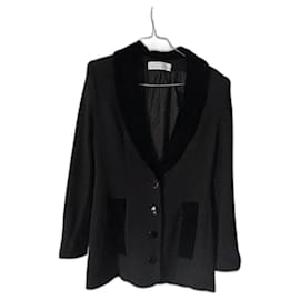 Givenchy-black blazer-Black