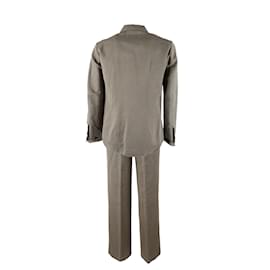 Maison Martin Margiela-Maison Margiela Herringbone Pattern Suit-Khaki