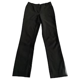 Hermès-Pantalones, polainas-Negro