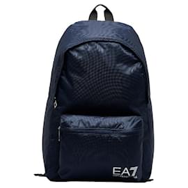 Armani-EA7 Nylon Train Prime Backpack 275659 CC731-Blue