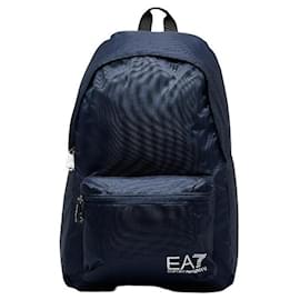 Armani-EA7 Nylon Train Prime Backpack 275659 CC731-Blue