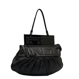 Fendi-Leather To You Handbag 8BN179-Black