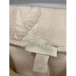 Autre Marque-HANRO Pantalon T.International S Coton-Écru