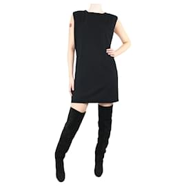 Rick Owens-Black sleeveless knit dress - size UK 8-Black