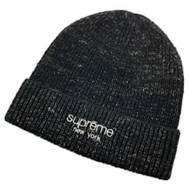 Supreme ***SUPREMO (Supremo)  Gorro Salpicado Arco-Íris Preto