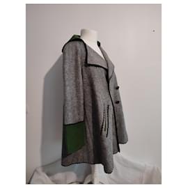 Chanel-Coats, Outerwear-Grey