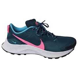 Nike-Nike Pegasus-Trail 3 aus dunkelblauem Nylon-Mehrfarben