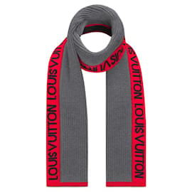 Louis Vuitton-LV Wool scarf new-Grey