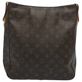 Louis Vuitton-Bolsa de ombro M LOUIS VUITTON Monogram Looping GM51145 Autenticação de LV 55850-Monograma