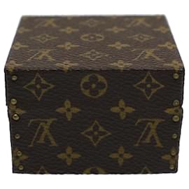 Louis Vuitton-Caixa de Jóias M de Declaração Écrina Monograma LOUIS VUITTON21010 Autenticação de LV 55159-Monograma