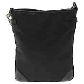 Burberry-BURBERRY Shoulder Bag Nylon Black Auth bs8715-Black
