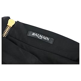 Balmain-BALMAIN  Skirts T.fr 36 cotton-Black