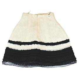 Chanel-Skirts-Black,Cream
